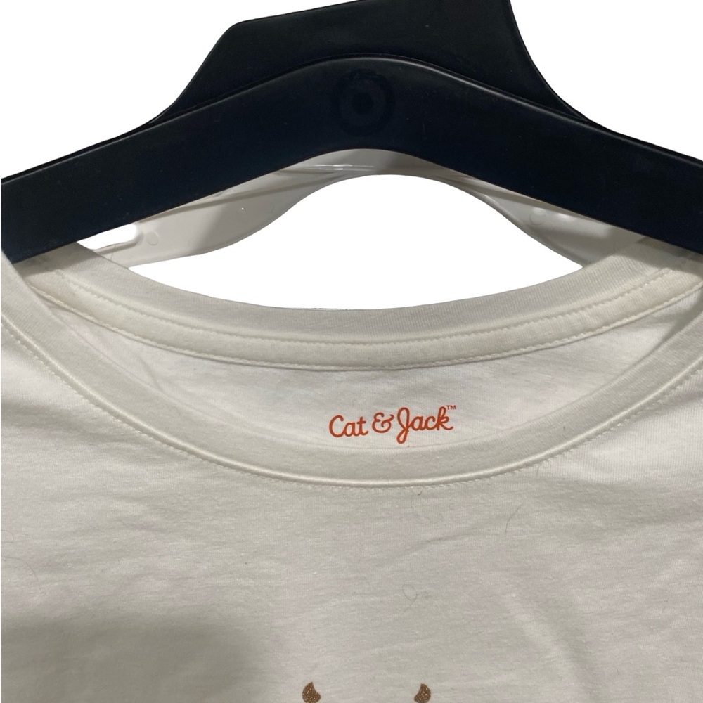 Cat & Jack White BDAY Cupcake Long Sleeve Tee - Picture 3 of 3